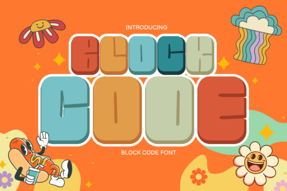 Block Code: A Playful Display Font for Business Branding