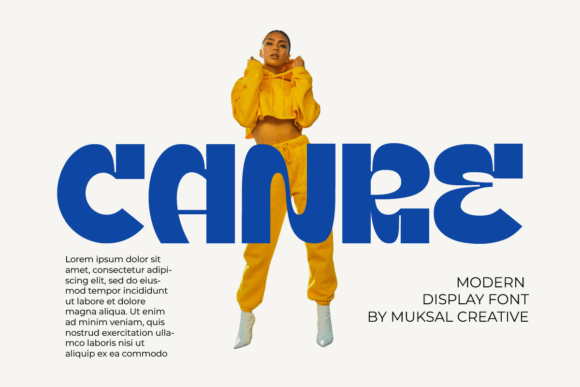 Canre Display Font: Elevate Your Small Business Brand Visuals