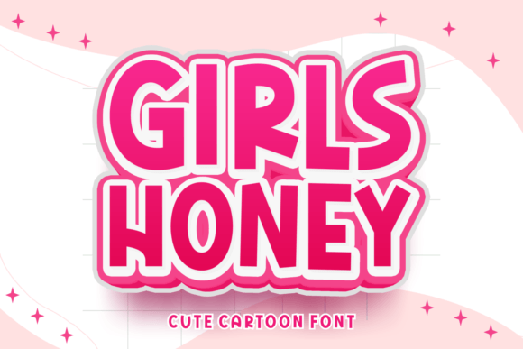 Girls Honey: Playful Display Font for Handmade Crafts