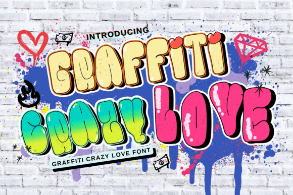 Graffiti Crazy Love Font for Street-Style Campaigns That Stop the Scroll