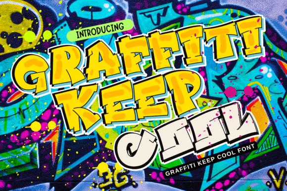 Graffiti Keep Cool: A Display Font for Editorial Design