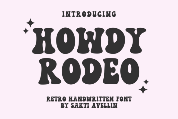 Howdy Rodeo Font Review: A Handmade Display Typeface