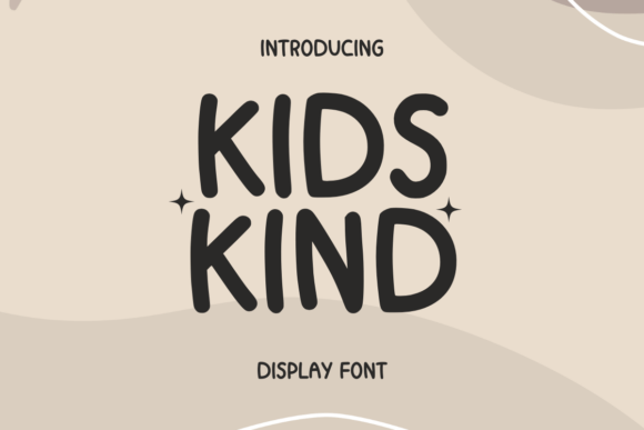 Kids Kind: A Playful Handwritten Font for Editorial Projects