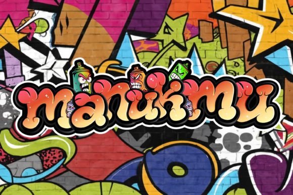 Manukmu: A Graffiti Display Font for Urban Business Branding