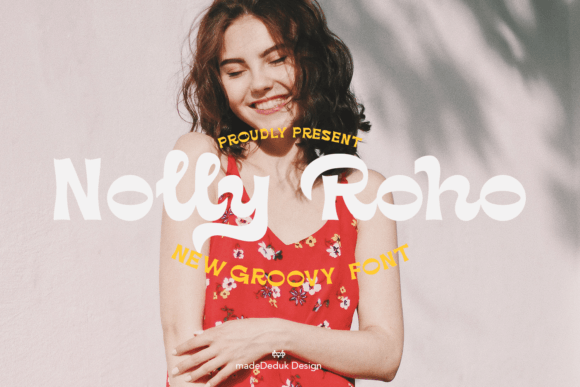 Nolly Roho: A Groovy Display Font for Retro Branding Projects