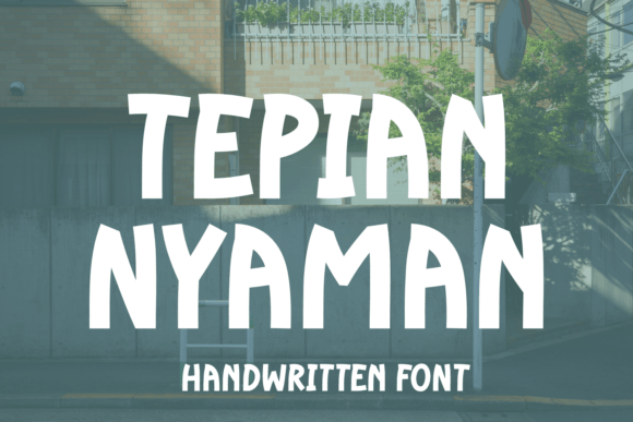 Tepian Nyaman Font Review for Social Media Campaigns and Branding