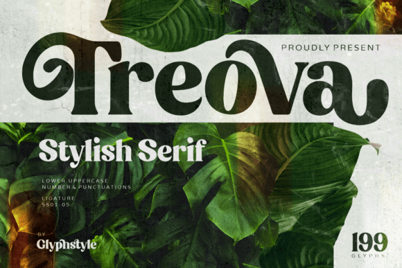 Treova Display Serif Font: Elevate Your Brand Identity