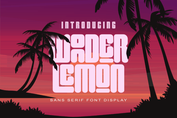 Wonder Lemon Condensed Display Font for Bold Campaign Titles
